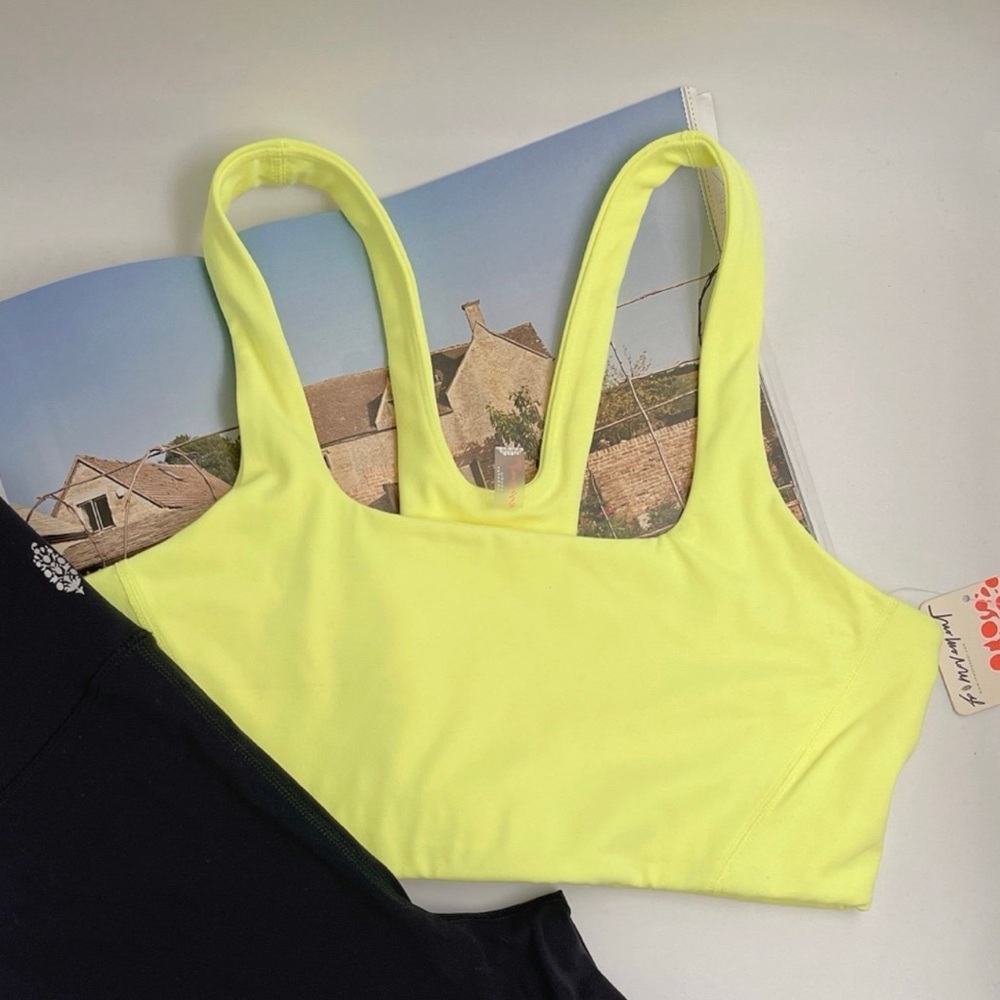 NWT FP Free People women’s never better square neck Bra